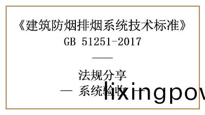 建築防煙(yan)排煙(yan)係統(tong)的(de)驗(yan)收有(you)哪些(xie)標準(zhun)？-四(si)川(chuan)國晉(jin)消(xiao)防(fang)分(fen)亯(xiang)